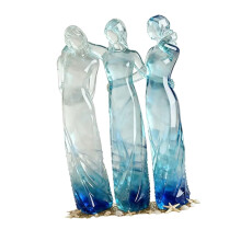 Sister Sculpture, Friend Birthday Gift for Women-three sisters