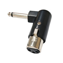 6.35mm Port to XLR Female Adapter for Audios Signal-F