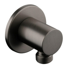 Professional Shower Faucet Wall Connection-Water plating gray