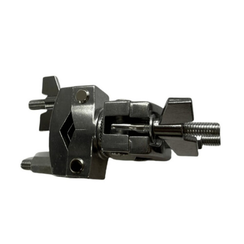 Adjustable Percussion Clamp Featuring Metal Construction for