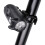 Cycling Headlight Rechargeable 5 Hours Runtimes Loud-Black 1