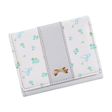 Credit Card Holder,Women's Casual Wallets Fashion Purses-Blue