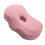High Density Memory Foam Pillow With Ear Hole For Pressure-Pink 1
