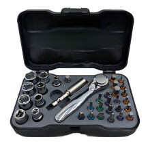 High Torques Ratcheting Screwdriver Set With Steel Handle DIY
