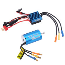 Borstelloze motor en ESC-kit voor RC-auto's. Hoog rendement, sensorloze borstelloze motor, universeel montagesysteem, superieure kwaliteit,