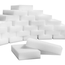 Handige schoonmaaksponzen, gumsponzen voor keukens, badkamers en vloeren, milieuvriendelijk en veilig materiaal.