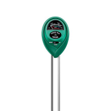 Medidor de umidade do solo, hidrômetro de detecção de agulha dupla para plantas, testador de pH do solo com design profissional e inteligente para