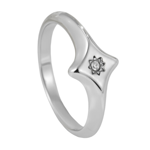 Star Designs Diamonds Rings Available In Elegant Color-6 silver
