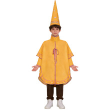 Multifunktionales Rollenspiel-Outfit inklusive Jacke,-Gelb 140