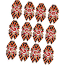 12Pcs Unique Russian Federation Flag Pin Corrosion Resistant-91