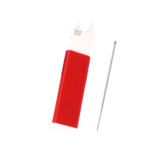 Multipurpose Needle Threader Tool Portable Designs for-Red
