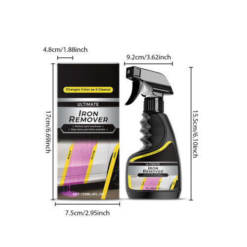 120ml Rust Remover Sprayer for Metal Car Chain Iron Stain 2