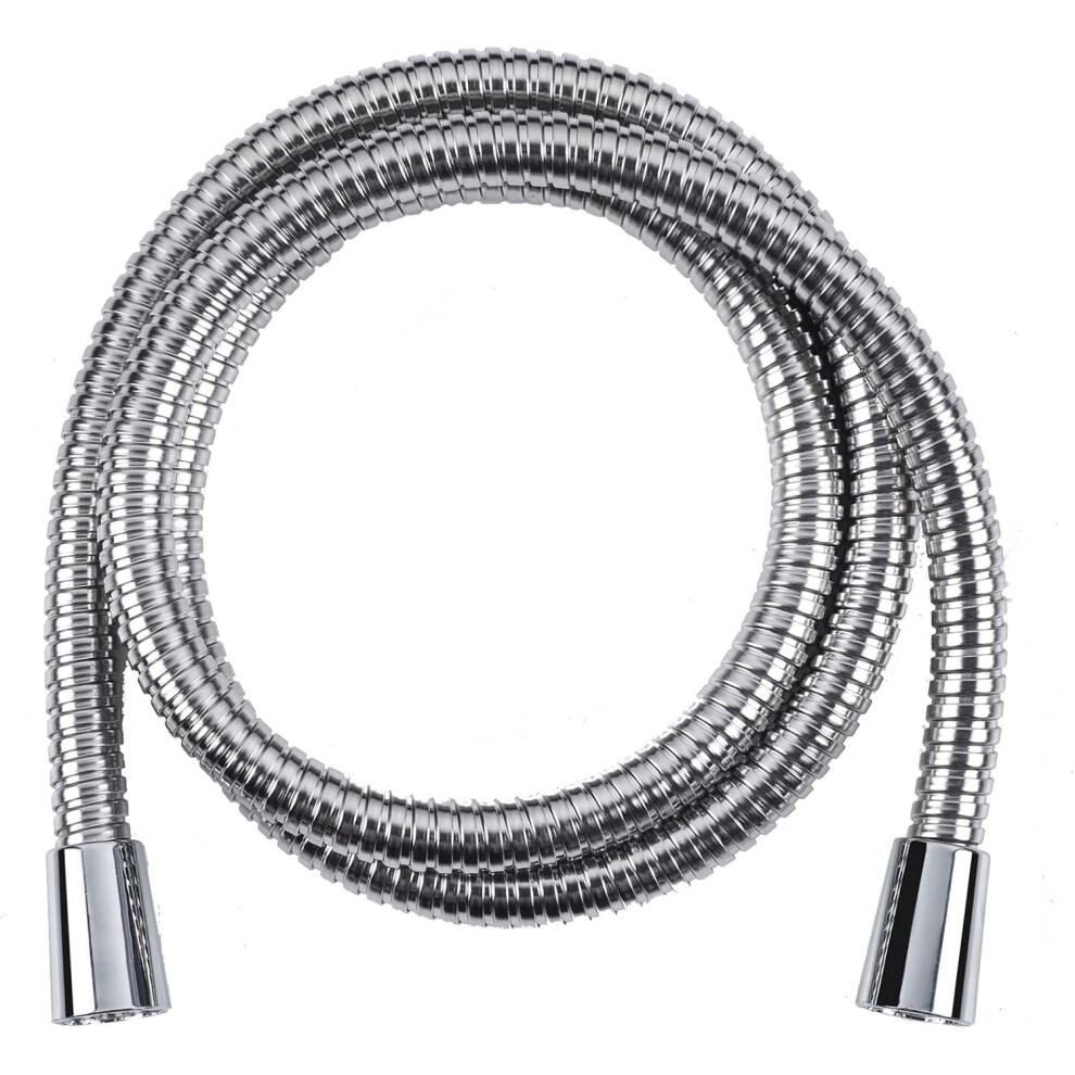 Premium Shower Hose - Stainless Steel - 1.75M - Large Bore 11Mm 5055724602929