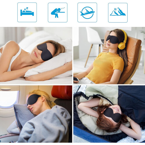 Dreamweaver's Delight, Μάσκα Ματιών από Αφρό Μνήμης Χαμηλής Ανάκρουσης, 99% Αποκλεισμός 1