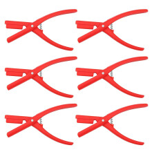 6PCS Crawfish Peeler Tool Portable Crawfish Peeling Device-Red