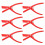6PCS Crawfish Peeler Tool Portable Crawfish Peeling Device-Red 1