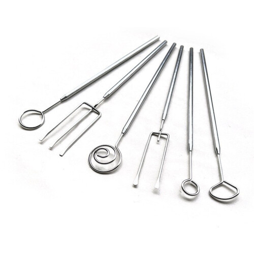 6Pcs Multipurpose Stainless Steel Forks Set Great For Cheese And