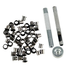 6 mm 7 mm Ösen und Locher für Ledergürtel, Schuhe, Jacken,-Set 2