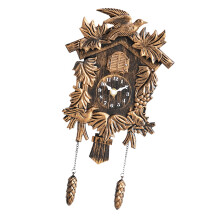 Kuckucksuhr-Wanduhr, antike-Kupferimitatfarbe