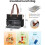 Practical Work Bag Offering Separate Compartments For-brown 4