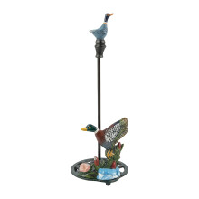 Elegant Duck Design Cast Iron Tissue Box Cover-wild duck.