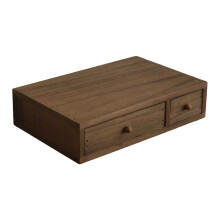 Wooden Drawer Organizer Multi Functional Storage Box for Home-B