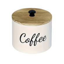 Unique Wood Coffee Paper Holder Keep Countertops Neat-White 2