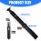 2 In 1 Electric Groomer With Extendable Handle For Back-Black 4