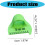 Precisions Sewing Templates Finger Seam Measuring-Green 4