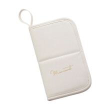 PU Artist Brush Holder With Multiple Slot Waterproof For-White
