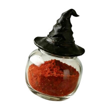 Unique Character Shaped Glass Spice Jars Set For-witch single