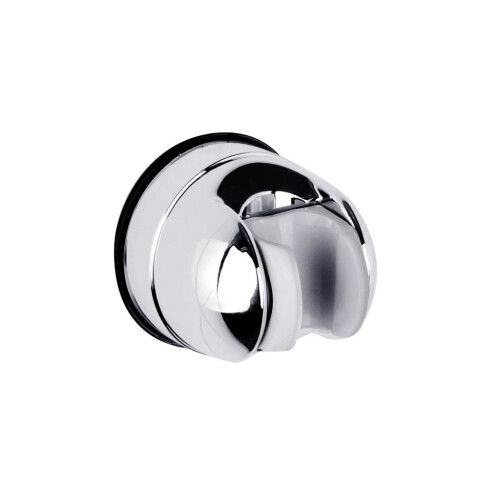 Shower Head Holder Bracket - Chrome - Suction cup no screws