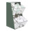2 Tiers Coffee Tea Bag Organizers Storage Box Modern Kitchen 3