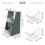 2 Tiers Coffee Tea Bag Organizers Storage Box Modern Kitchen 4
