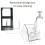 2 Tiers Coffee Tea Bag Organizers Storage Box Modern Kitchen 5