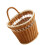 Wall Mounted Hanging Basket Gingers Garlic-Brown white border 1