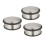 Stainless steel door stopper - 3 pcs 1