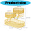 Multitier Iron Fruit Basket Organizers For Kitchens-E 4