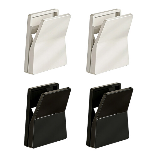 Paquet de 4 Clips de rangement muraux,-Mélanger la couleur