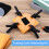 Trading Card Maintenance Tool Set Includes Card Flattening Tool 5