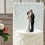 Wedding Cake Top Plastic Bride And Groom Figures-white suit 6