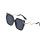 Lunettes de soleil carrées classiques avec branches serpent,-1 1
