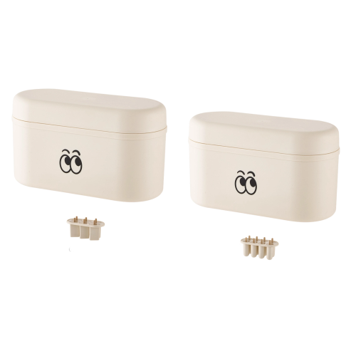 Ice Cream Food Grade Plastic Mould with Lid Creative-2 1