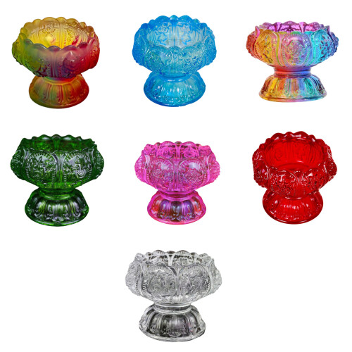 Stylish Glass Lighting Support With Historical Eight Holy-Red 1