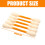 1/3/5Pcs Creative Felt Cotton Swabs Kitten Toy-Red 3pcs 4