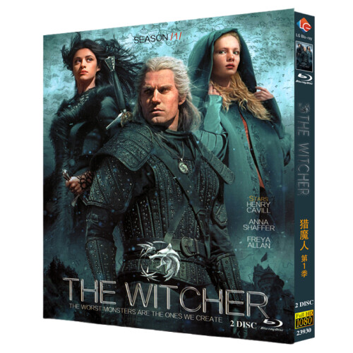 The Witcher Season 1-3 Blu-ray 1080P BD 1