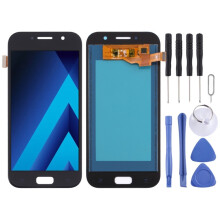 (Black) Ekran TFT LCD do Galaxy A5 (2017), A520F, A520F/DS, A520K, A520L, A520 z pełnym modułem Digitizer (materiał TFT) S (czarny)