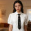 Mädchen JK Uniform Punk Krawatte Preepy Look-rotes Silber 1