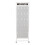 White Metal Stand with Wheels, 600mm 2