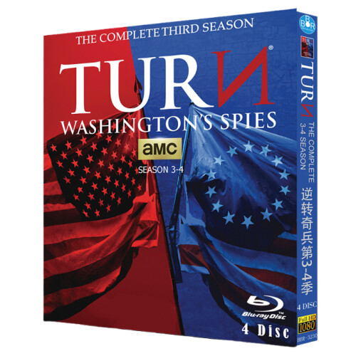 TURN Season 3-4 Blu-ray 1080P BD